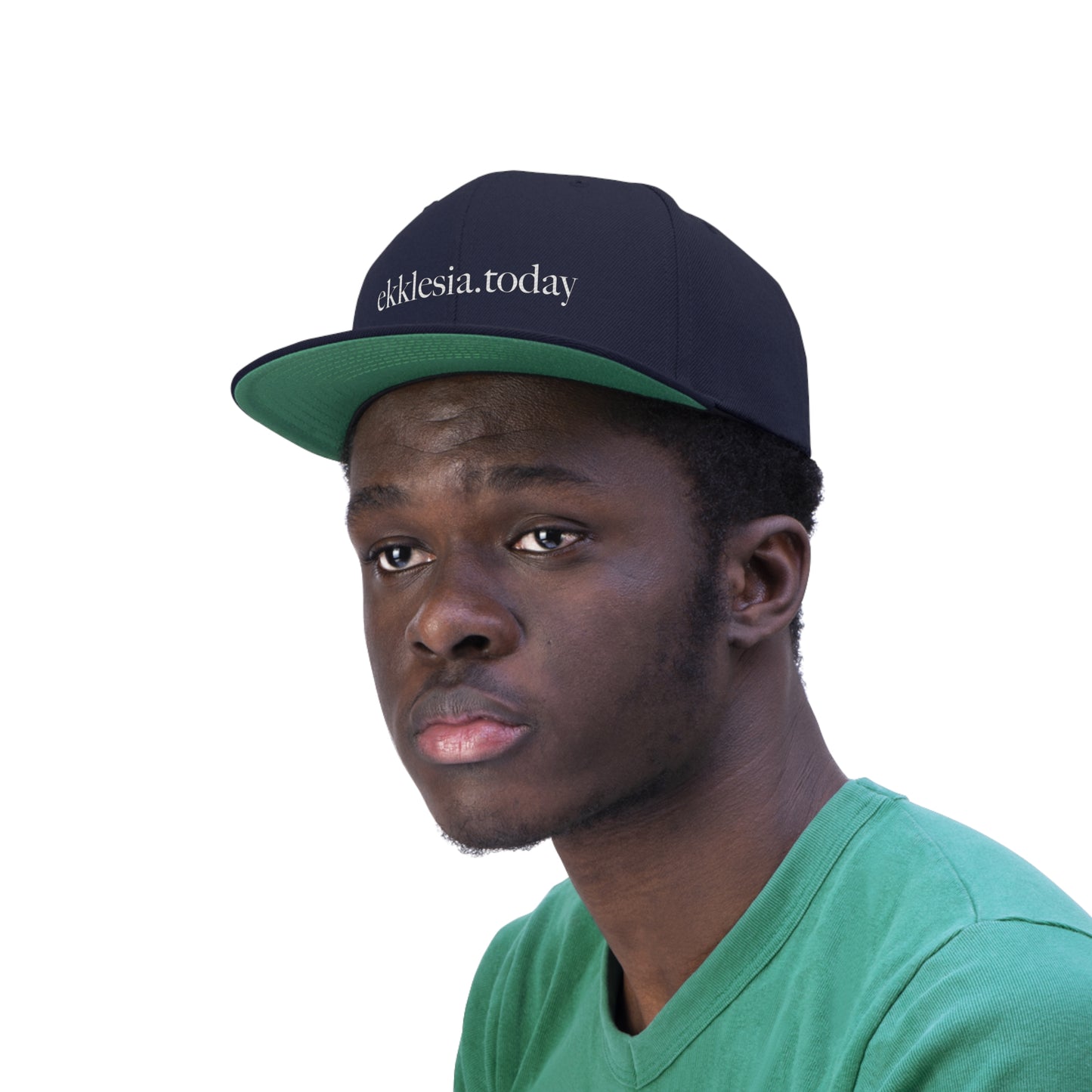 Ekklesia.Today Logo - Unisex Flat Bill Hat