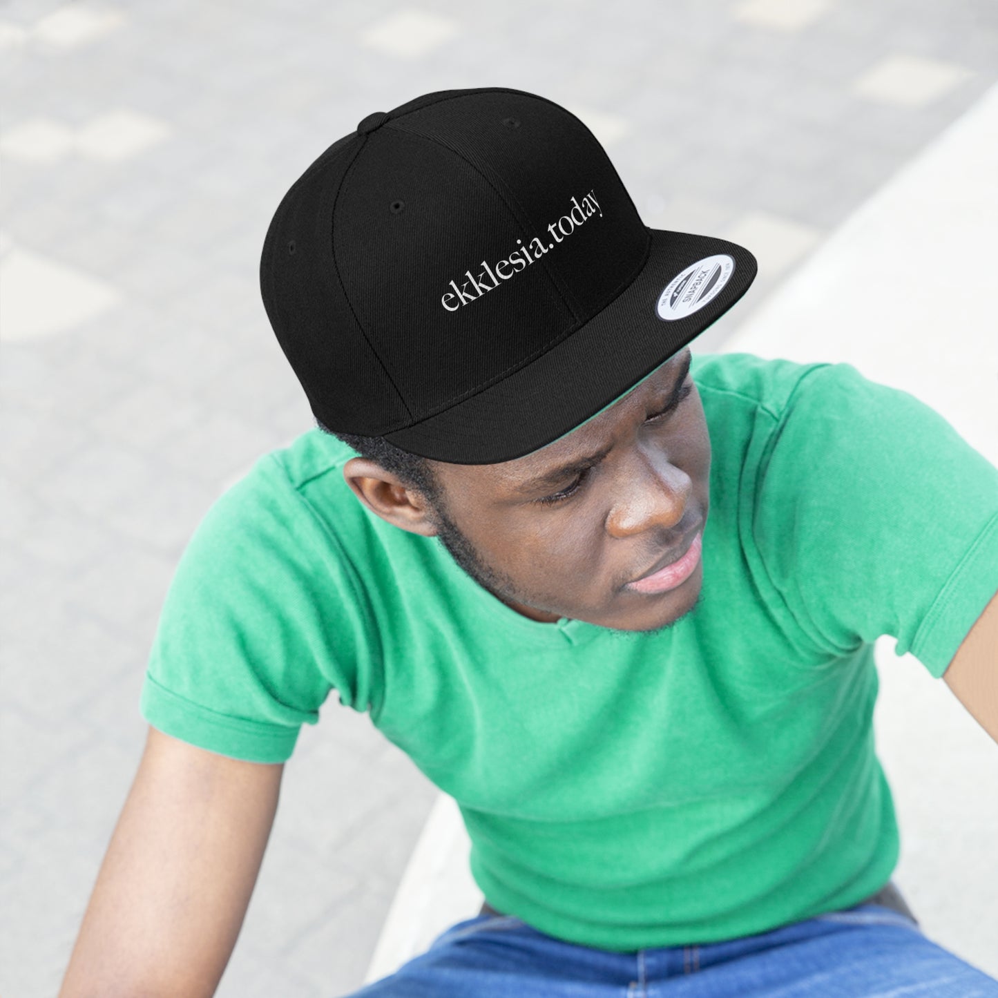 Ekklesia.Today Logo - Unisex Flat Bill Hat