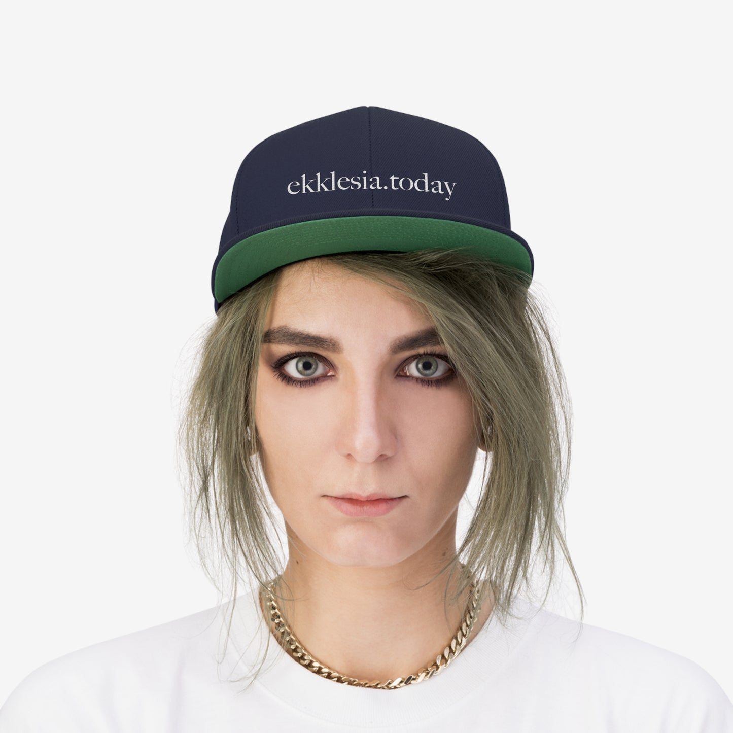 Ekklesia.Today Logo - Unisex Flat Bill Hat