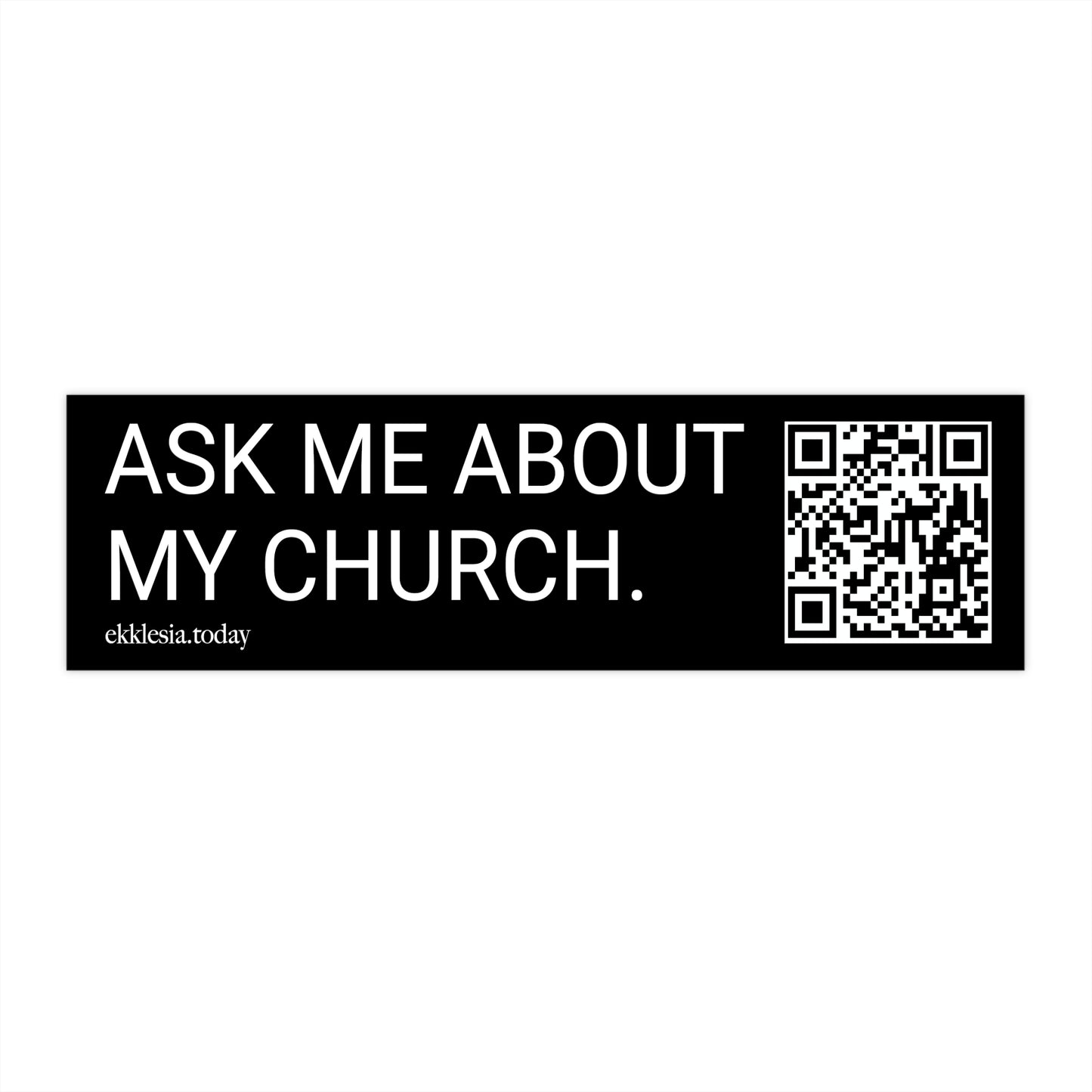 Ekklesia.Today - Bumper Stickers