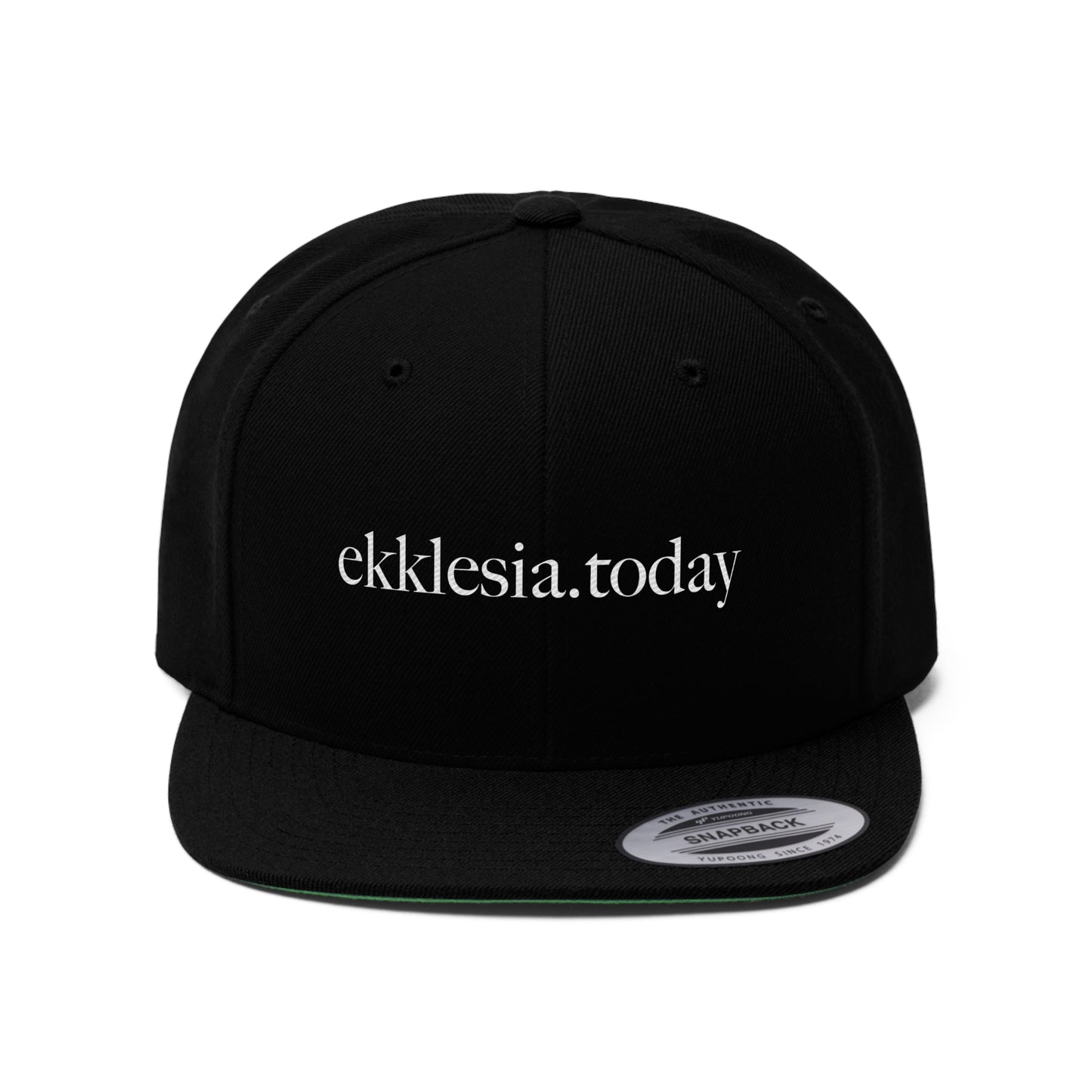 Ekklesia.Today Logo - Unisex Flat Bill Hat